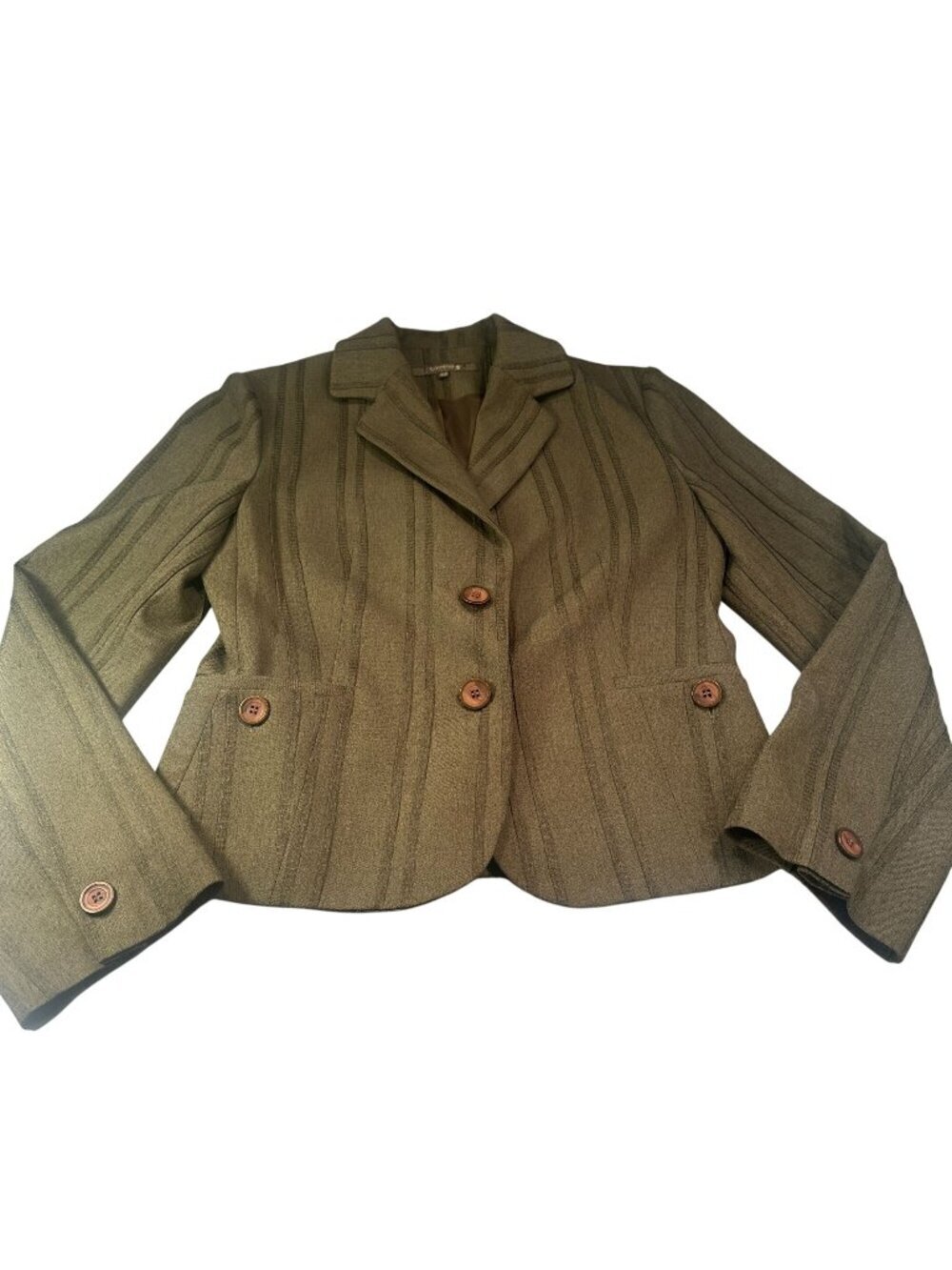 Comma Blazer Womens Striped Business Workwear Lined  Jacket Career Coats